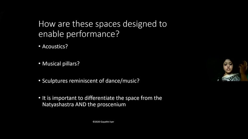 The Temple as a Performance Space, by Gayathri Iyer